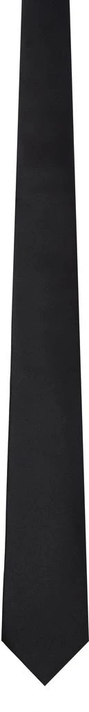 Valentino Black Silk Tie 1
