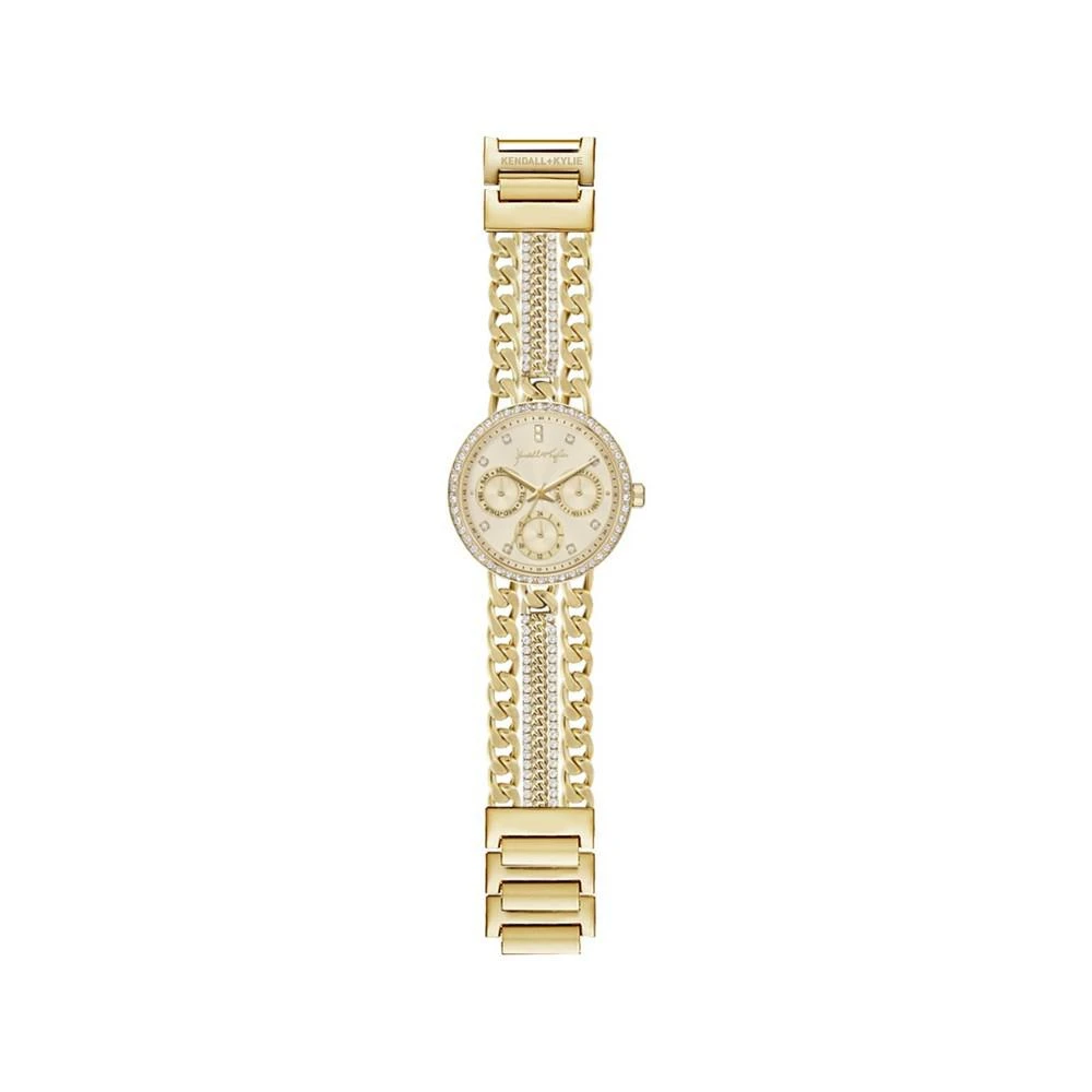 Kendall + Kylie iTouch Women's Gold-Tone Metal Bracelet Watch 1