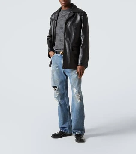 Dolce 
Gabbana DG jacquard silk top 2