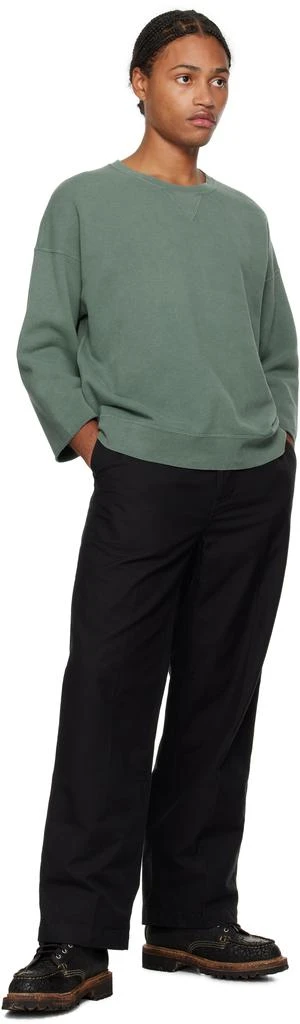 VisVim Green Jumbo Sweat 3/4 Sweatshirt 4