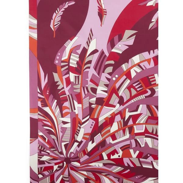 LANCEL Printed silk scarf 1