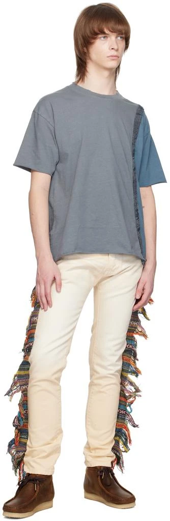 Alchemist Gray Paneled T-Shirt 4