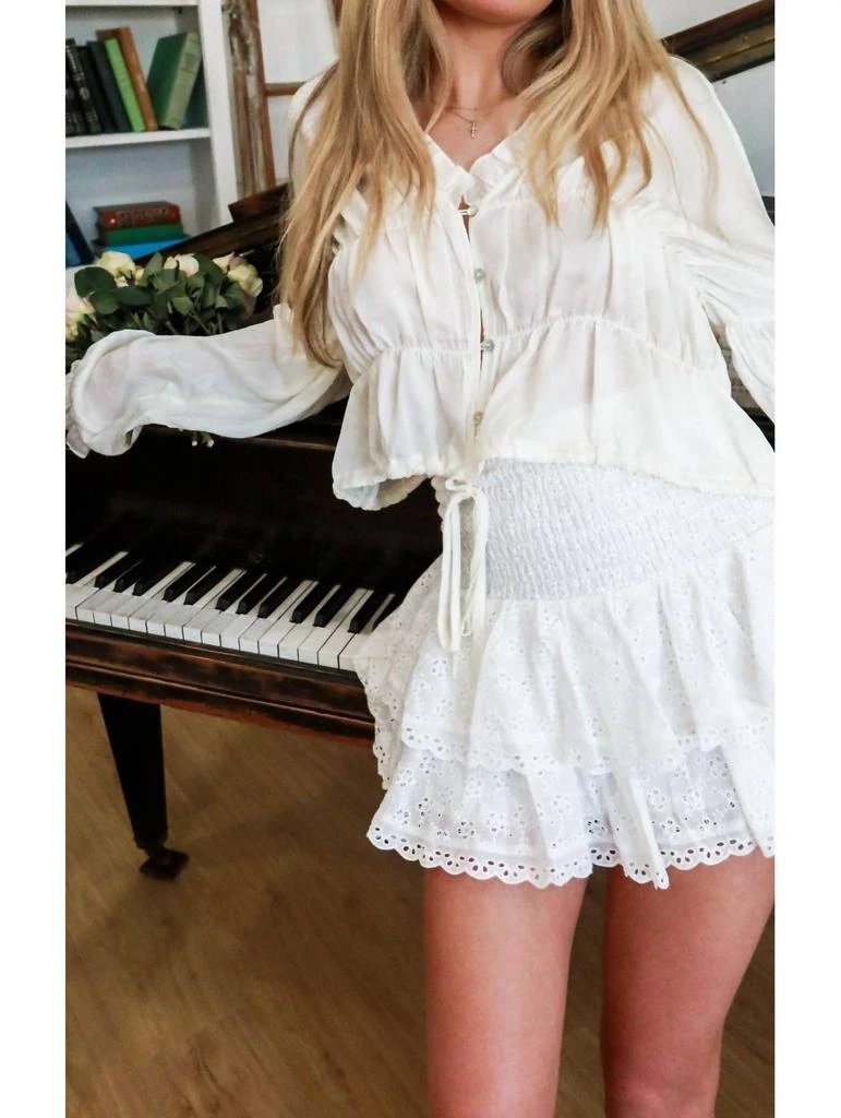 Keepsake Keepsake - Daydream Chiffon Top 6