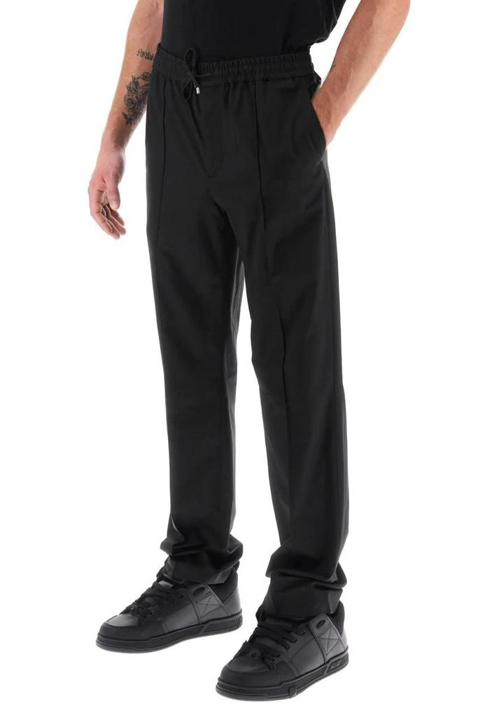 Valentino joggers in poplin 4