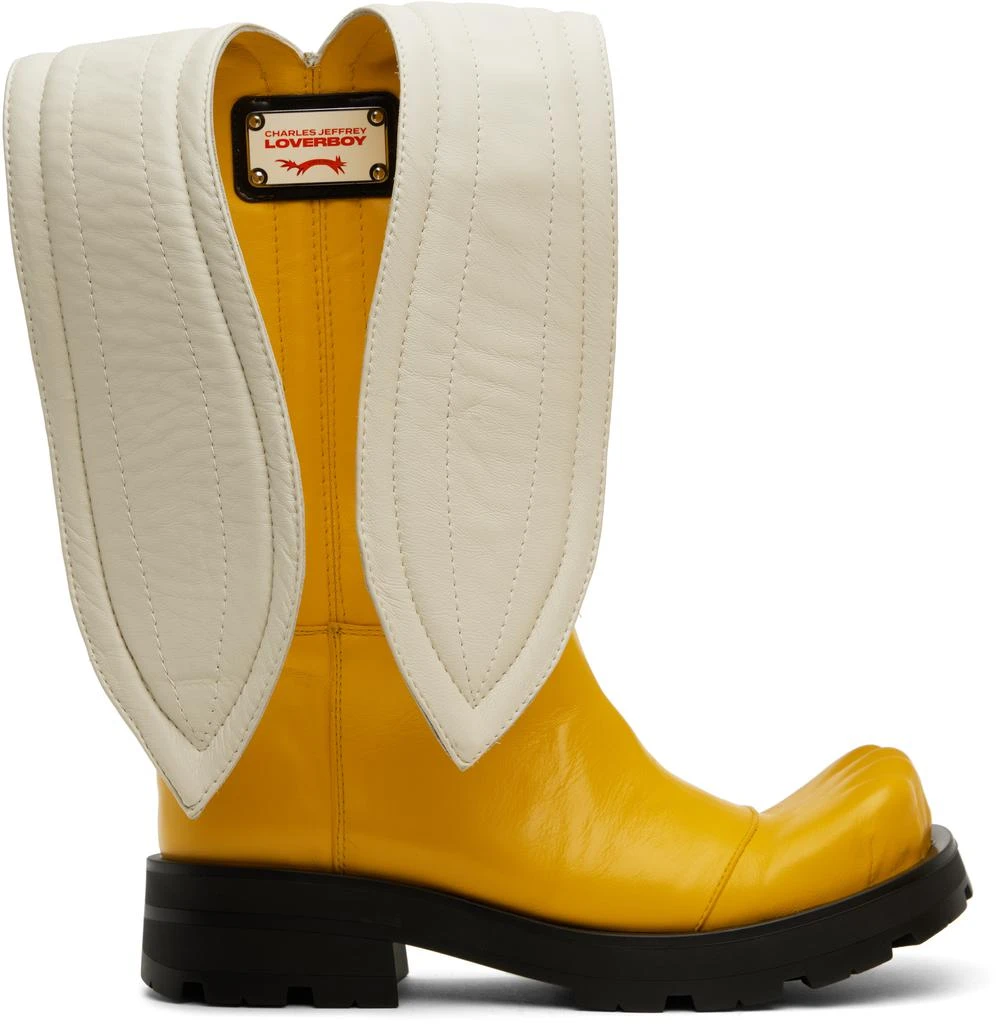 Charles Jeffrey Loverboy Yellow Banana Moggies Boots 1