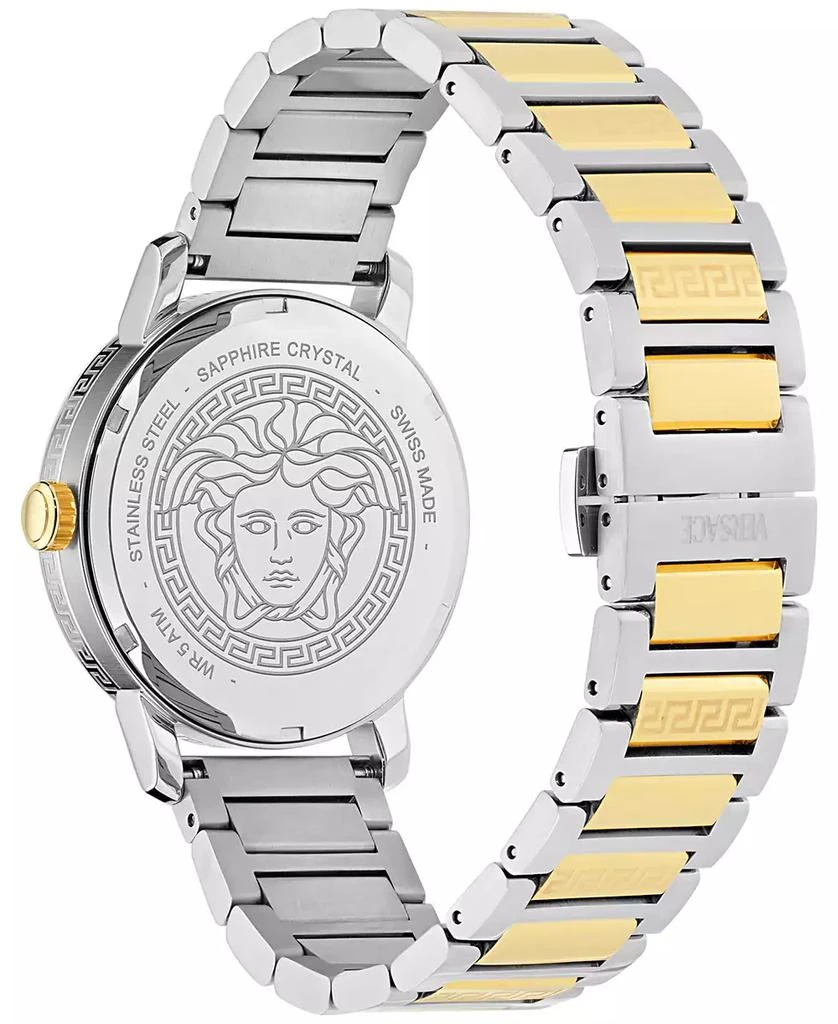 Versace Men's Swiss Two-Tone Stainless Steel Bracelet Watch 40mm 3