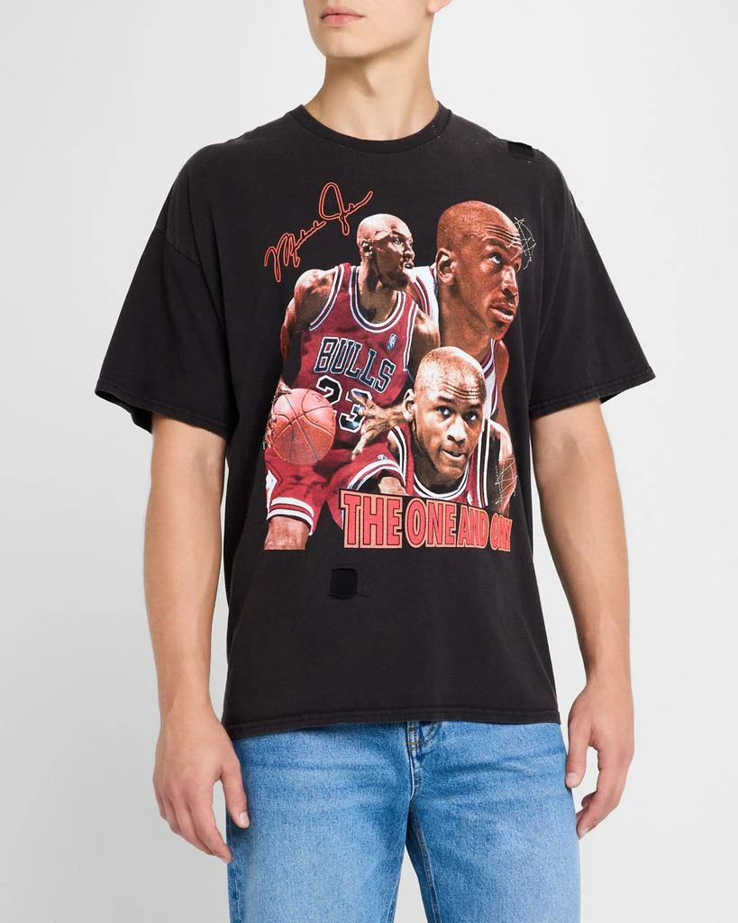 DOMREBEL Men's Michael Jordan Graphic T-Shirt 4