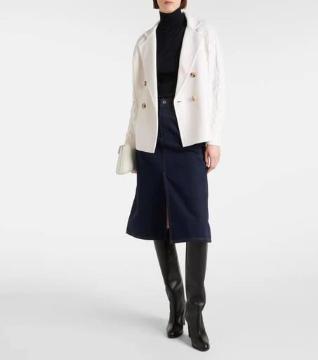 Max Mara Micio wool and cashmere cardigan 2