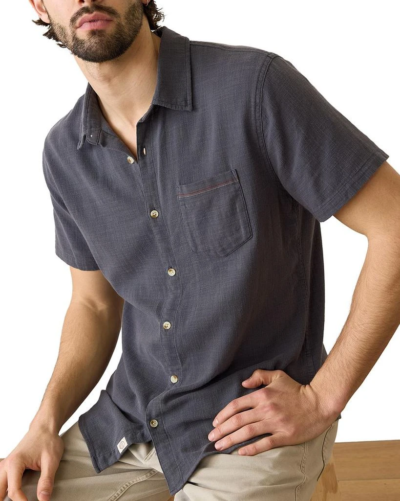 Marine Layer Stretch Selvage Short Sleeve Shirt 3