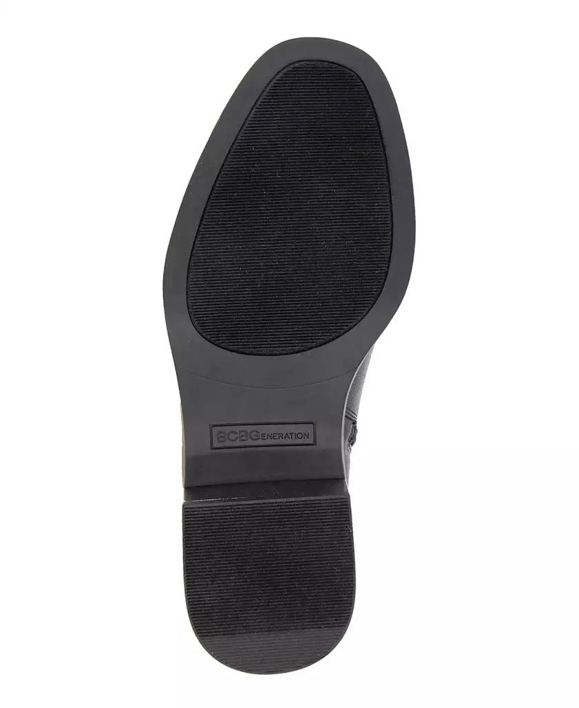BCBG Women's Barla Harness Moto Booties 5