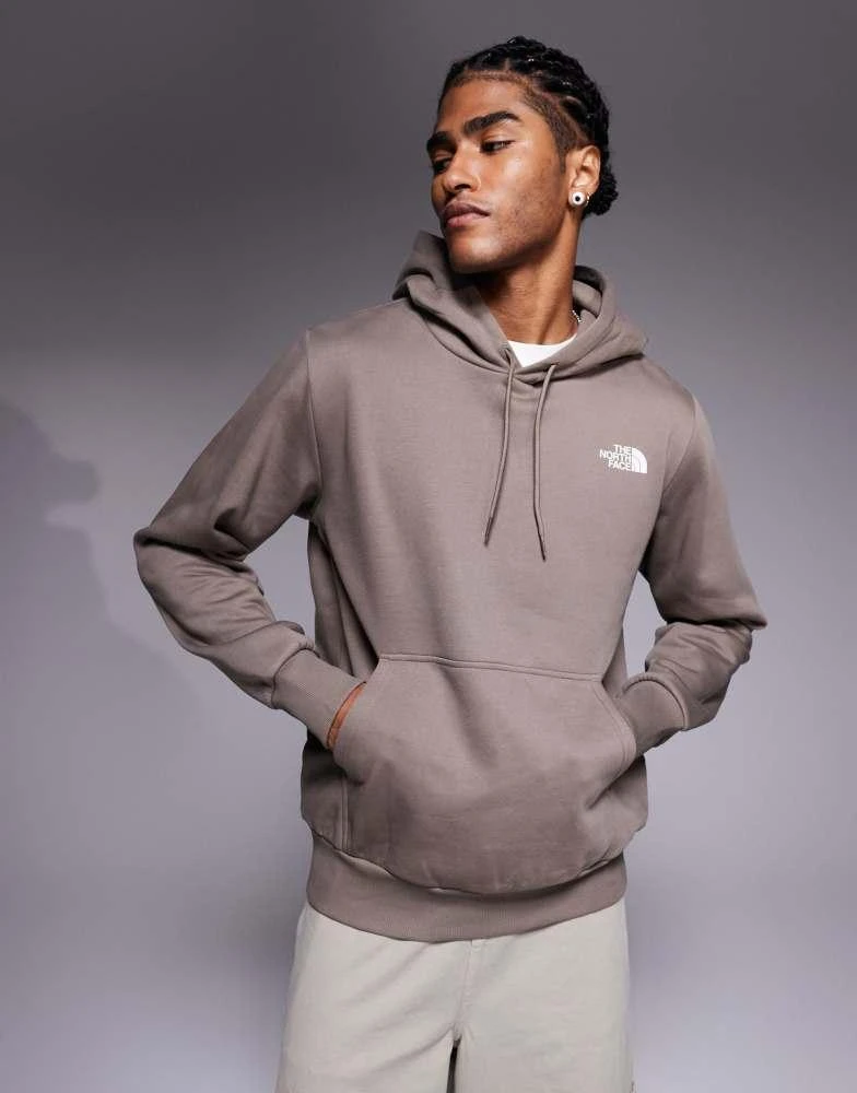 The North Face The North Face Simple dome hoodie in mocha brown 1