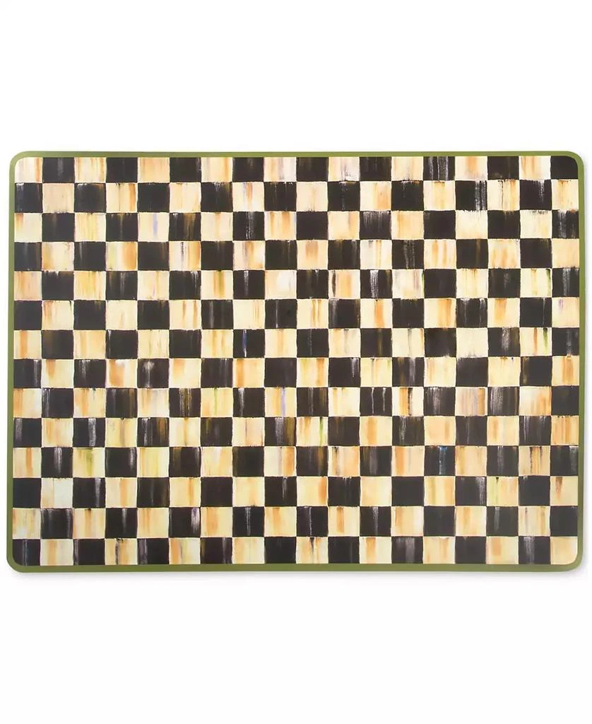 MacKenzie-Childs Courtly Check Cork-Backed Placemats, Set of 4 1