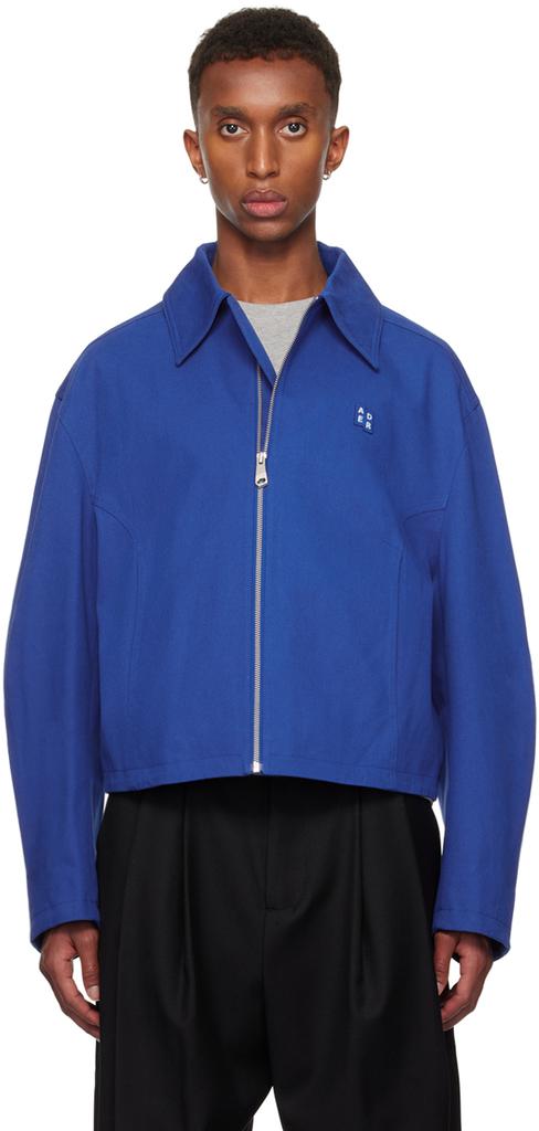 ADER error Blue TRS Tag 01 Jacket