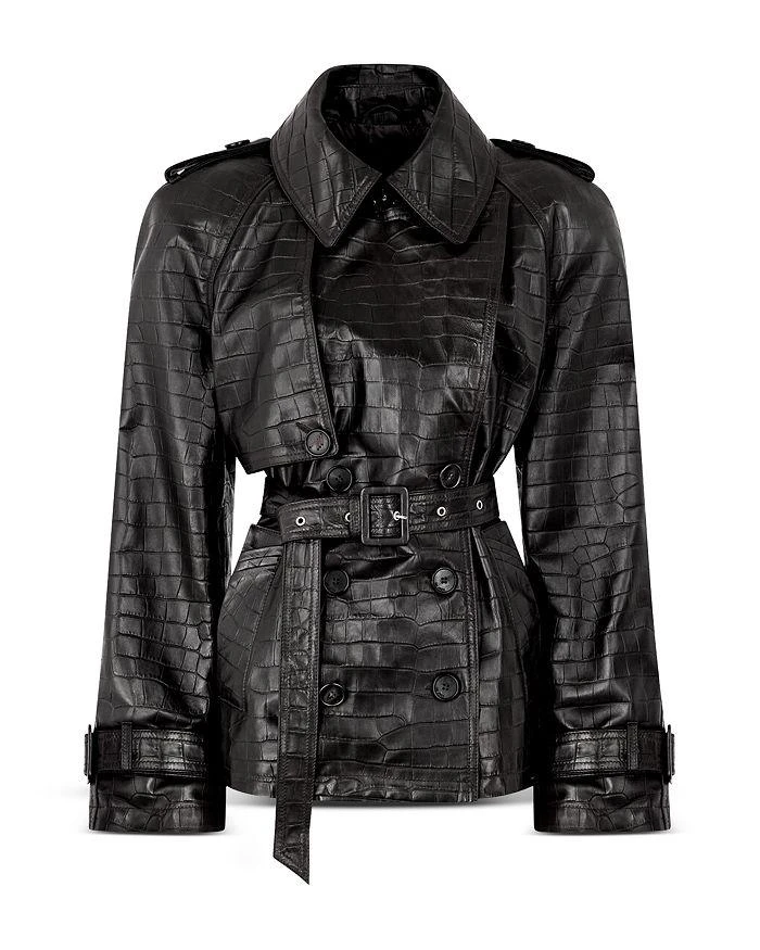 The Attico Leather Jacket