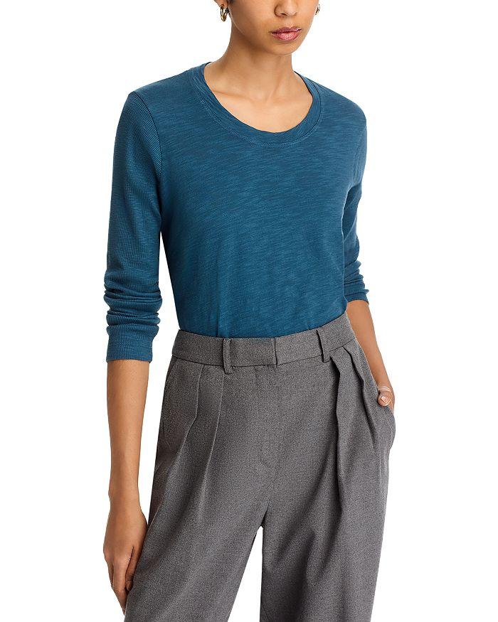 Wilt Crewneck Long Sleeve Trapeze Tee