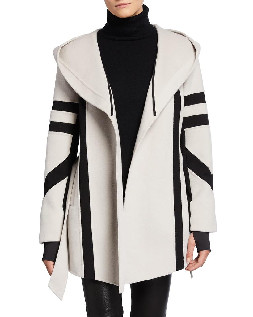 Blanc Noir Handmade Mid-Length Wool Traveler Jacket