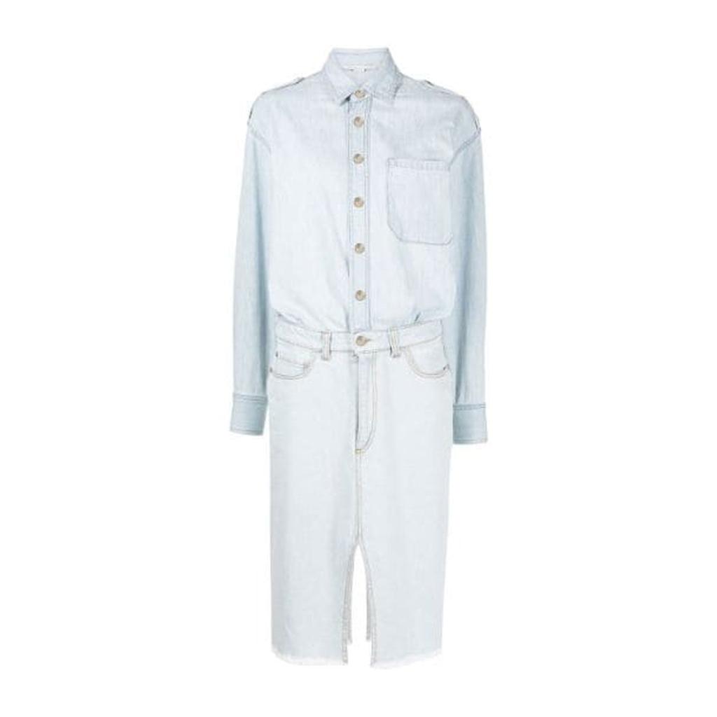 Stella McCartney Stella Mccartney Denim Shirt Dress