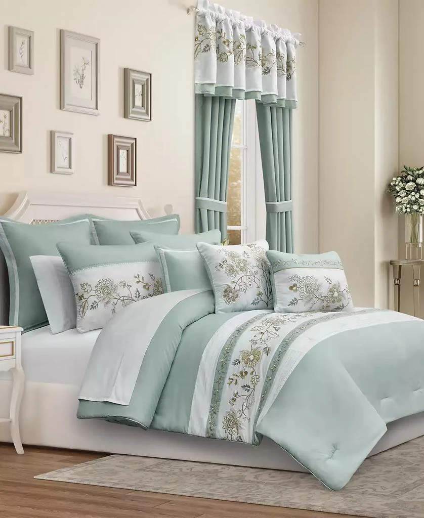 Royal Court Spring Social Floral 3-Pc. Comforter Set