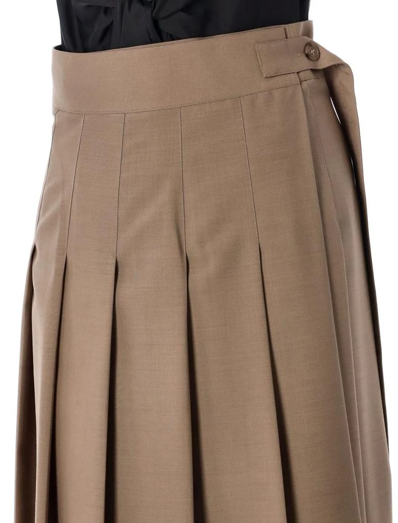 Róhe Róhe Plissé Wrap Skirt 3