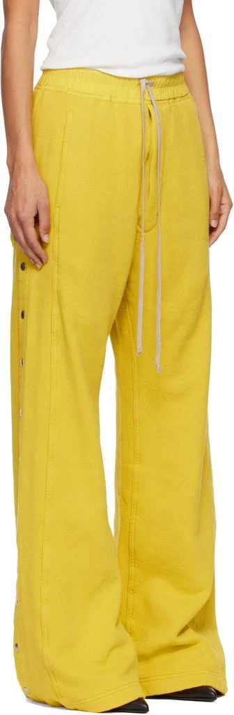 Rick Owens Yellow Concordians Pusher Lounge Pants 2