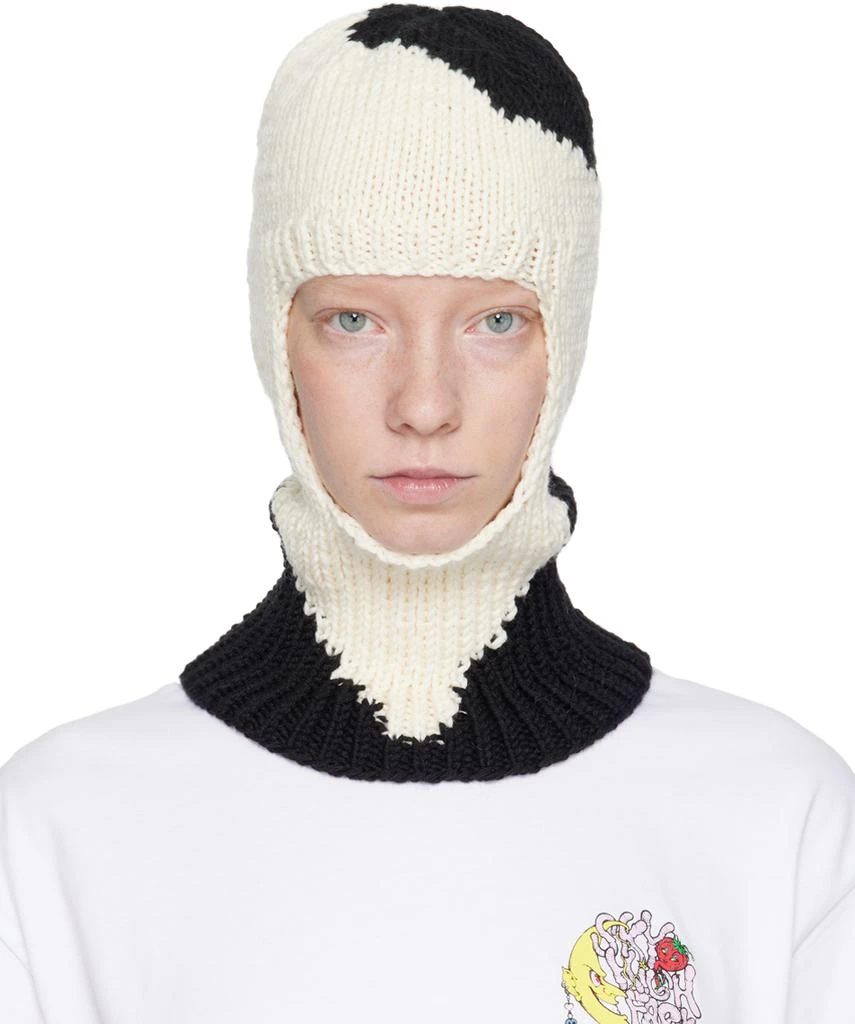 Black & White Rib Balaclava – On Sale Now with Up to 70% Off  display picture 2