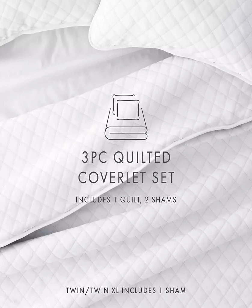 IENJOY HOME Diamond Stitch 3-Pc. Lightweight Quilt Set 13