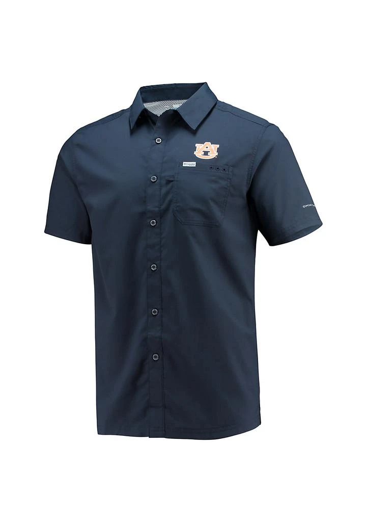 Columbia NCAA PFG Auburn Tigers Slack Tide Camp Button-Up Shirt 2