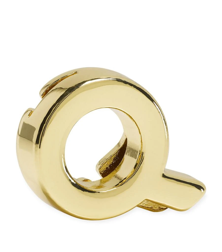 Moleskine Gold-Plated Q Notebook Charm 3