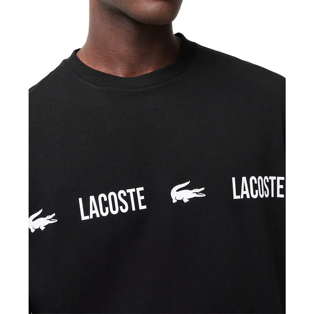Lacoste Men's Logo Band Underwear T-Shirt 3