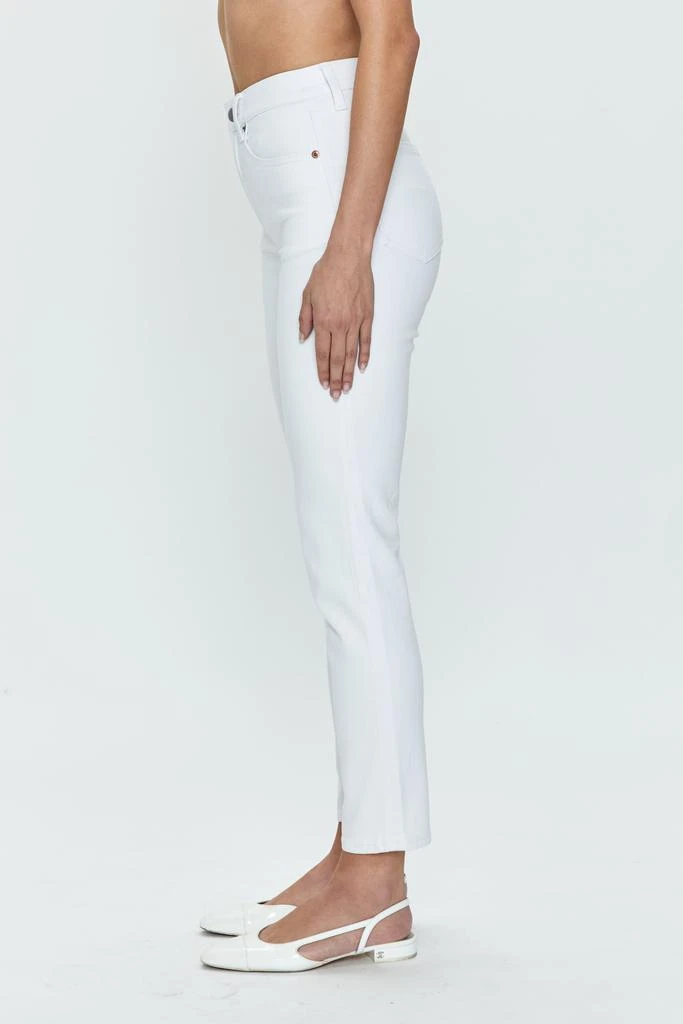 Pistola Denim Madi High Rise Slim - White 3