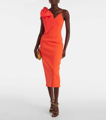 REBECCA VALLANCE Alani bow-detail gown 2