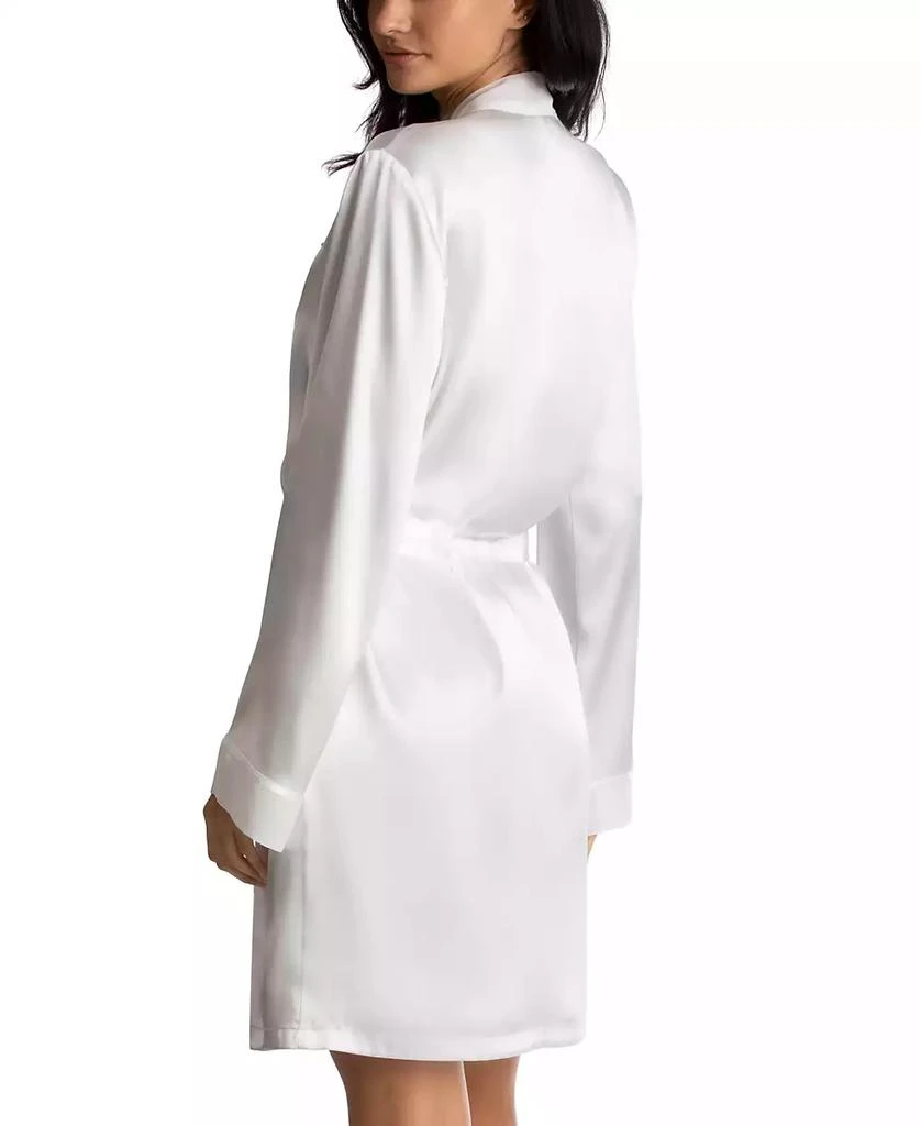 Linea Donatella Sonya Embellished Satin Bridal Wrap Robe 5