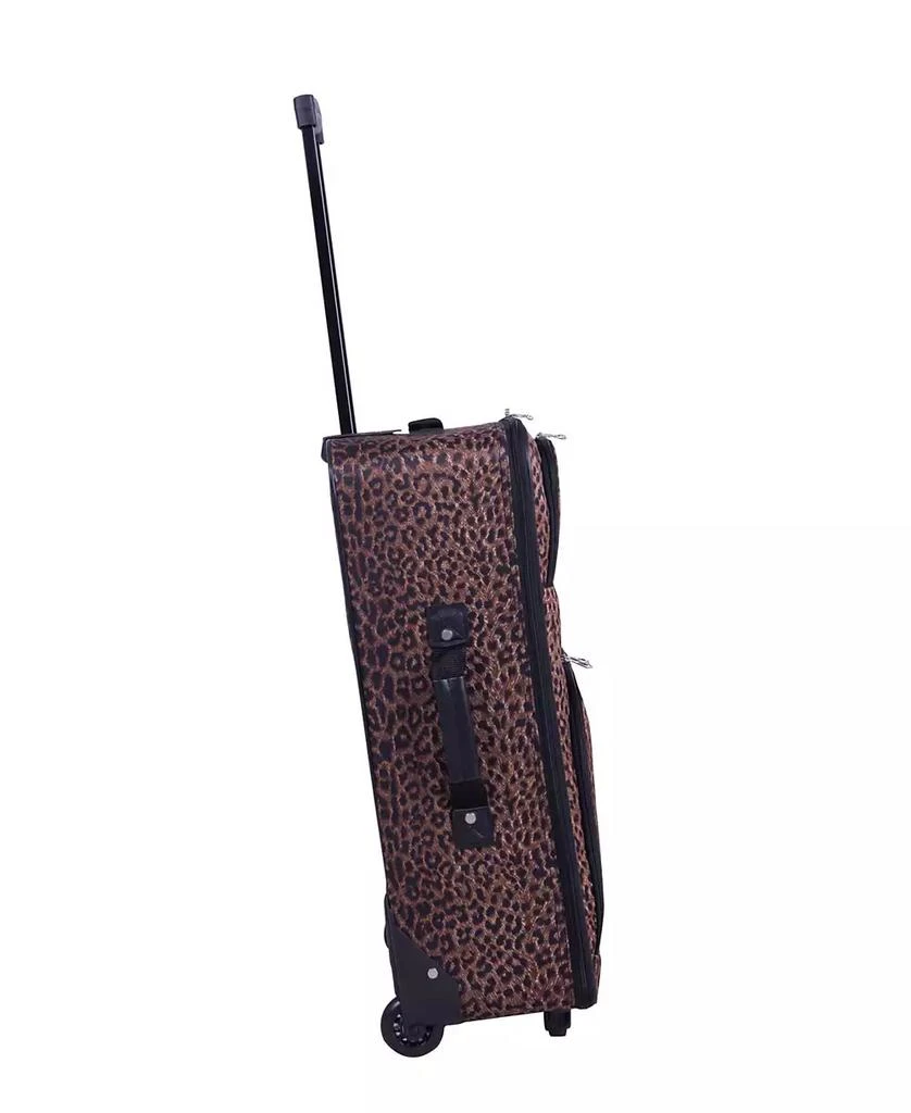 American Flyer Animal Print 5 Piece Spinner Luggage Set 4