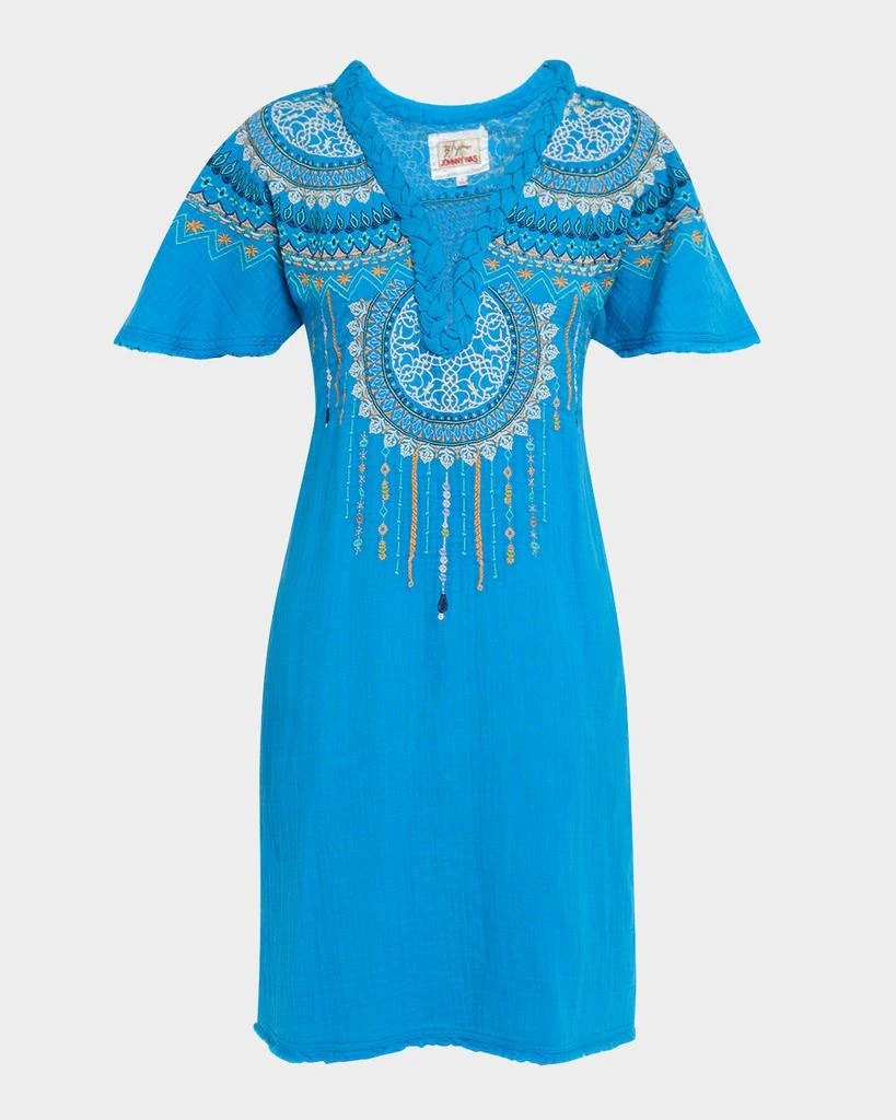 dresser scarves to embroider Gauze Maxi Dress main image 0