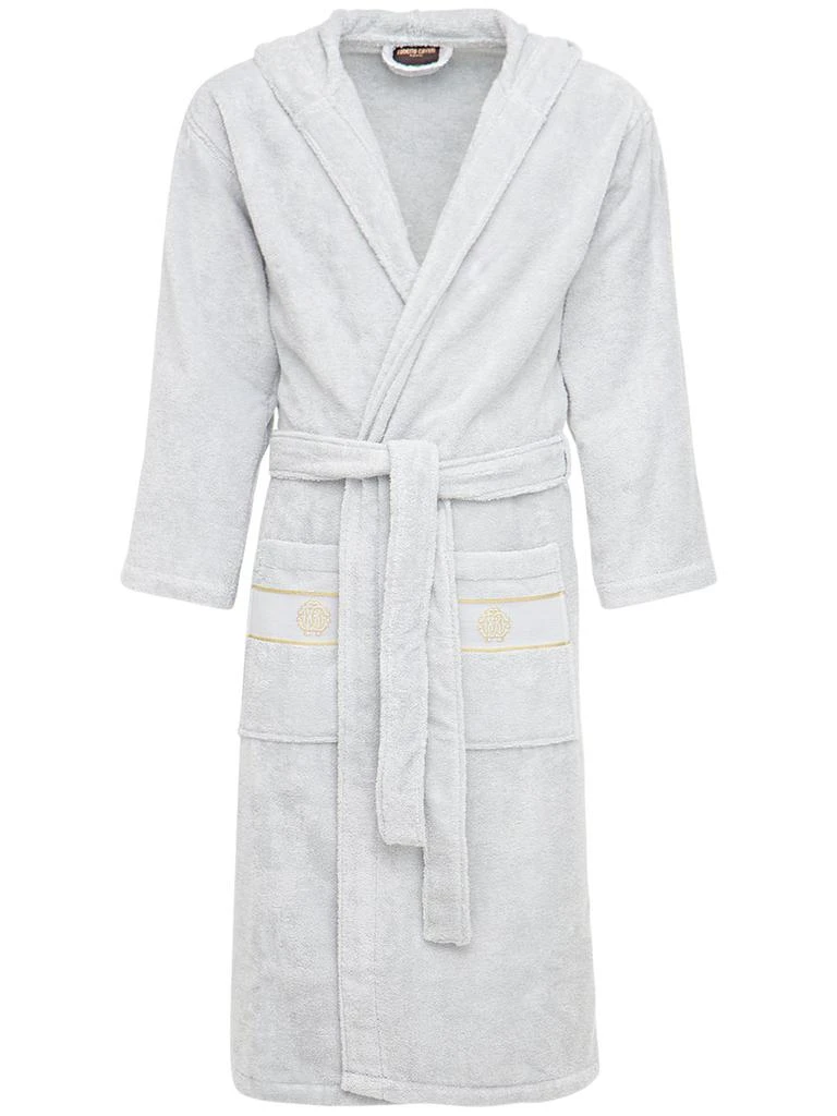 Roberto Cavalli Gold New Cotton Bathrobe 1