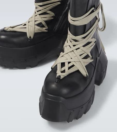 Rick Owens Megalace Mega Tractor lace-up boots 3