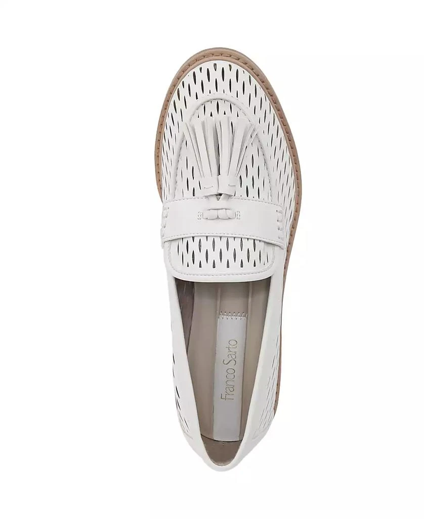 Franco Sarto Women's Carolyn Low Profile Tassel Loafers 6