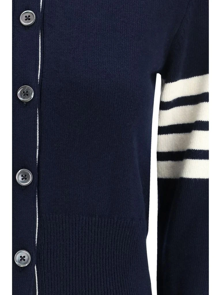 Thom Browne Thom Browne 4-Bar Knitted Cardigan 3