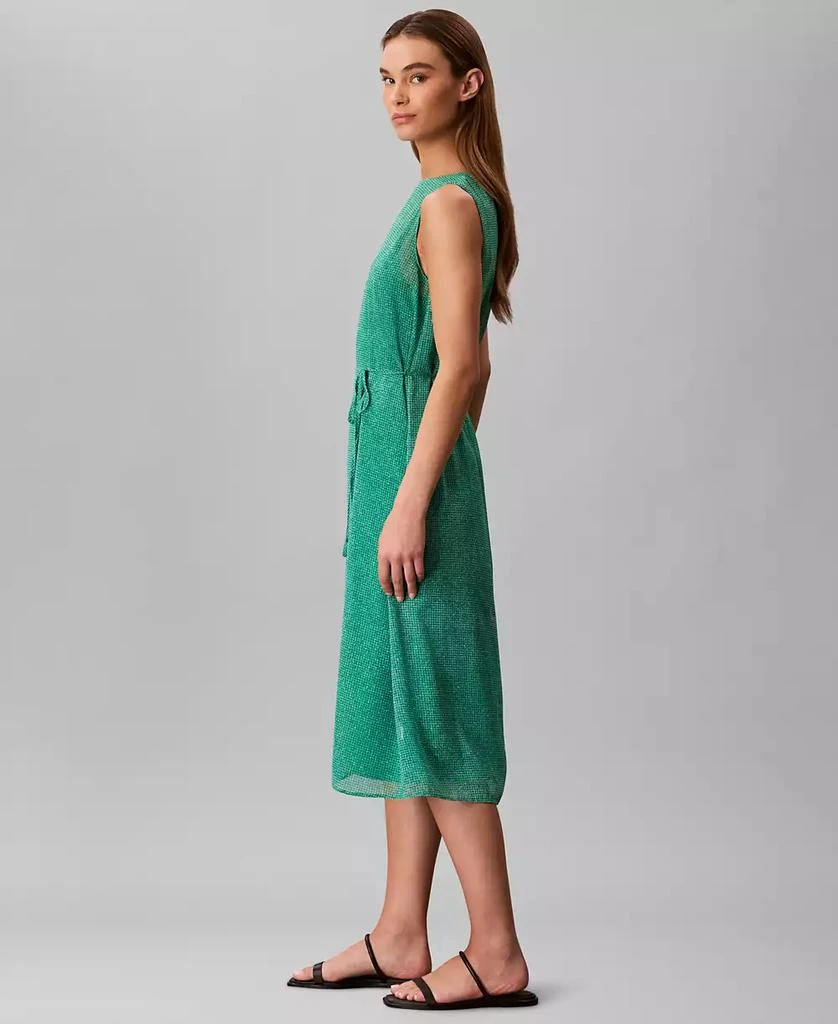 Women's Sleeveless Printed Chiffon Midi Dress  On Sale Now with Up to 66%  Off | Discover Exclusive Deals & Savings at BeyondStyle  Authentic Calvin  Klein dress|women's fashion|dresses with Limited-Time Discounts,