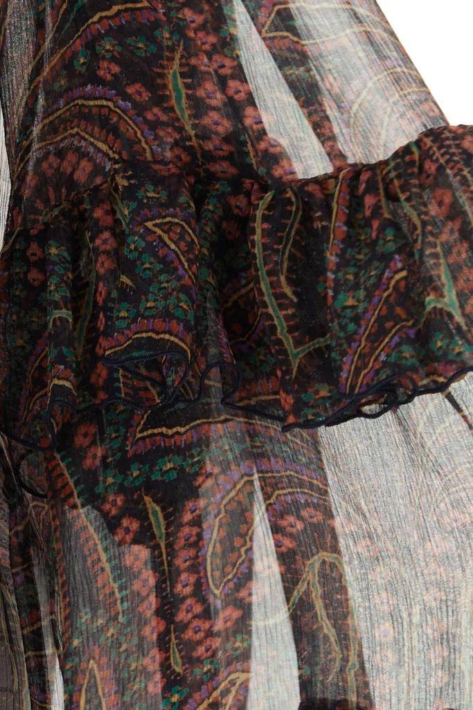 ETRO Printed crepe blouse 5