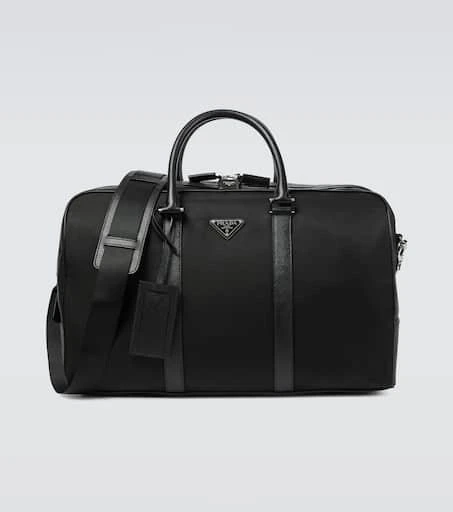 Prada Re-Nylon and Saffiano leather duffel bag 1