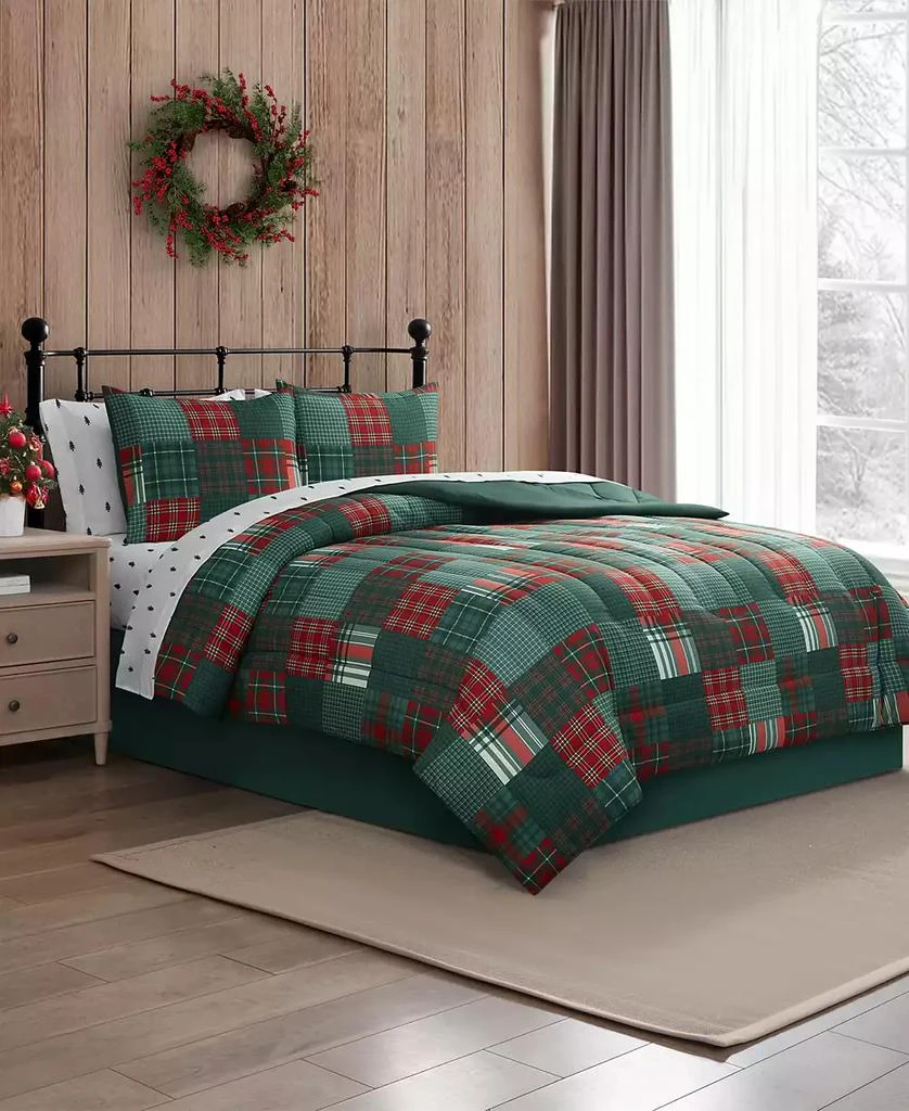 Mytex Holiday Patchwork 8-Pc. Comforter Set, Exclusively at Macy’s 8