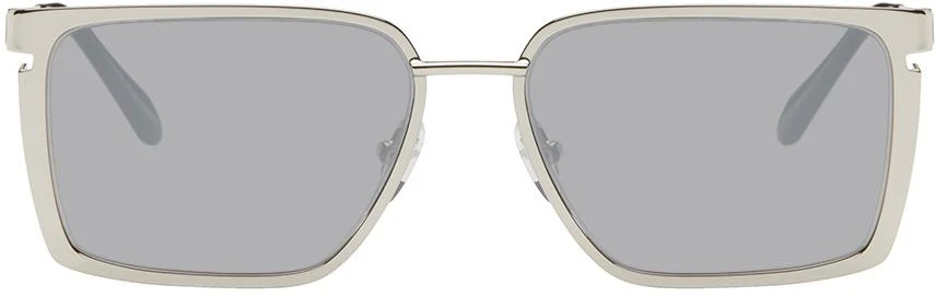 Off-White Silver Yoder Sunglasses 1