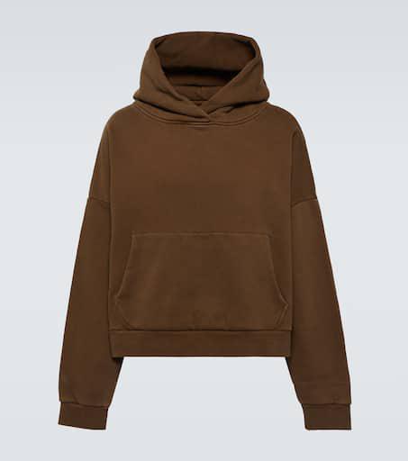 【1017 ALYX 9SM】Men's Garment Dye Boxy Hoodie Washed Brown 1017 ALYX 9SM BROWN GARMENT DYE BOXY HOODIE | REVERSIBLE