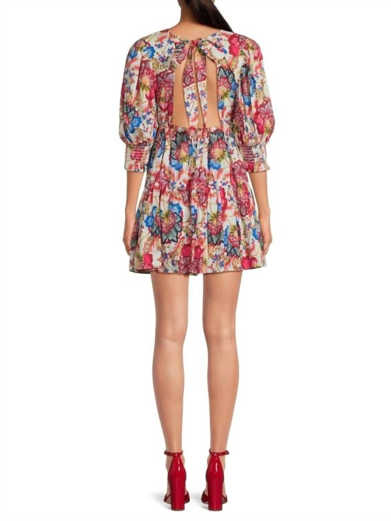 MISA Misa Los Angeles - Honor Floral Mini Dress 2