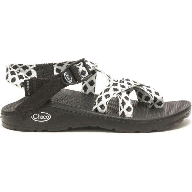 Chaco Z/Cloud 2 JCH109506 Sandals Women's 5 Black White Adjustable Strap ZPO2553