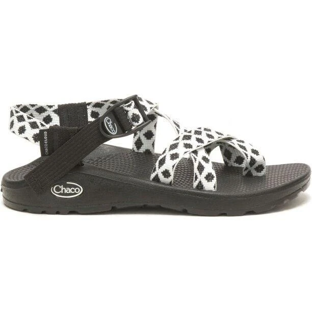 Chaco Z/Cloud 2 JCH109506 Sandals Women's 5 Black White Adjustable Strap ZPO2553 1