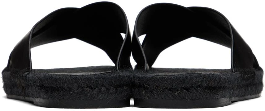 CASTAÑER Black Kevin Sandals 2