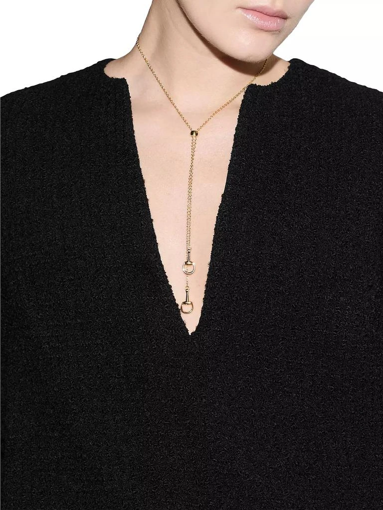 Gucci Horsebit 18K Yellow Gold Necklace 2
