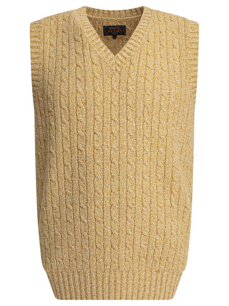 BEAMS PLUS Beams Plus Cable Knit Vest